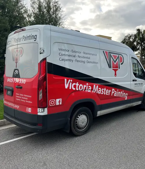 Van for professional painters in Melbourne